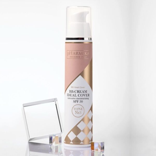 ВВ-крем Ideal Cover интенсивное увлажнение SPF 30 (Тон №3 Светлый беж), 50мл