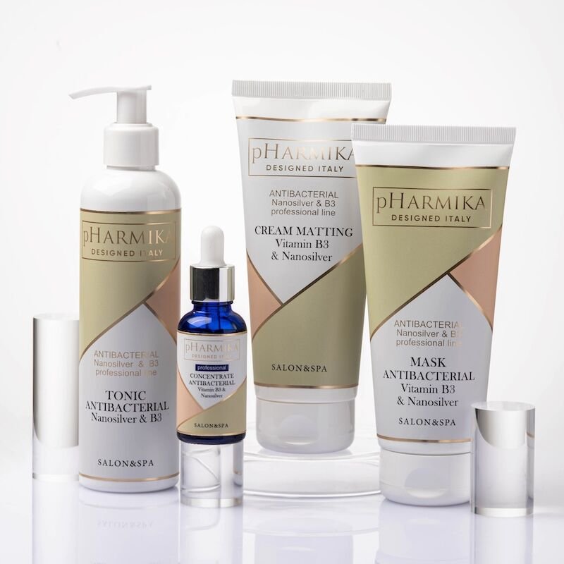 Линия антибактериальная с витамином В3 и наносеребром
